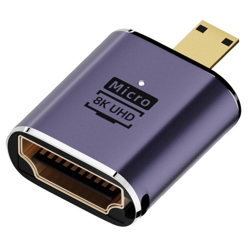 D8K-01 Adattatore 8K HDMI 2.1 a Micro HDMI