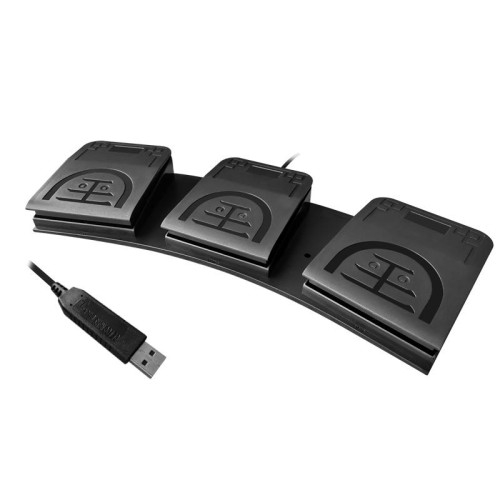 FS2020U CF Switch Piede Pedal Pedal Control Mouse Game Combo Pedal (Sound Mechanical)