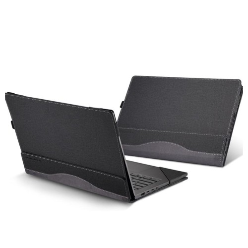 Custodia protettiva anti-caduta resistente all'usura per laptop in pelle da 16 pollici Samsung Galaxy Book 3 Pro (blu scuro)
