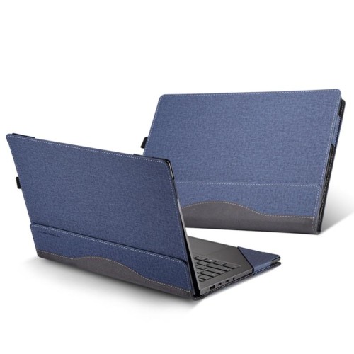 Custodia protettiva antiurto in pelle per laptop HP ProBook 445 da 14 pollici G10 (blu scuro)