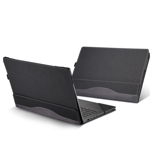 Custodia protettiva antiurto in pelle per laptop HP Elitebook 840 G7 / 845 G7 / G8 (blu scuro)
