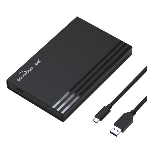 Blueendless MR23S SSD esterno per laptop portatile SATA da 2,5 pollici con custodia per disco rigido mobile, specifiche: tipo C