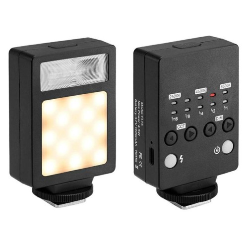 FL15 Fotocamera Fotografia Esterna Mini Flash Luce Professionale Portatile Luce LED a Slitta Calda