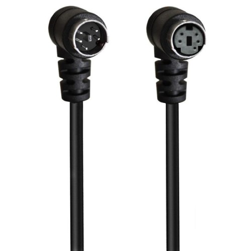 Cavo audio/video Mini DIN 5 pin, lunghezza: 1,8 m (gomito maschio-femmina)