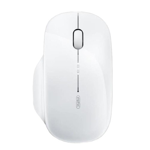 Mouse wireless Inphic M1 di seconda generazione, ricaricabile, silenzioso, per ufficio, casa, laptop, colore: 2,4 G, bianco