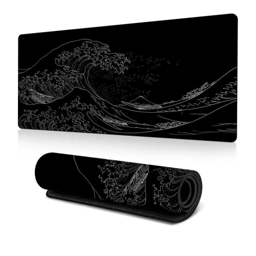 Tappetino per mouse da gioco Big Wave da 300x700x3mm Tappetino da scrivania in gomma antiscivolo (n. 14)