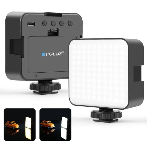PULUZ 100 LED 5W Luce di riempimento per videocamere/fotocamere (nero)