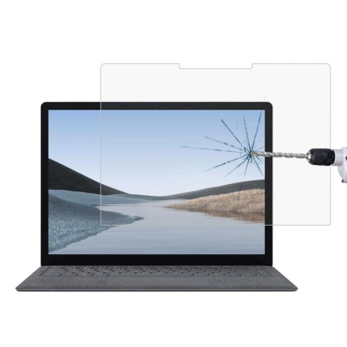 Pellicola in vetro temperato antideflagrante 9H 0,3 mm per laptop Microsoft Surface da 13 pollici