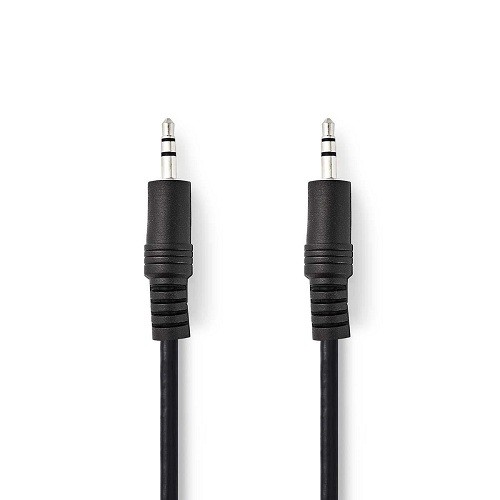 Cavo Audio Stereo | Maschio da 3,5 mm - Maschio da 3,5 mm | 2m | Nero