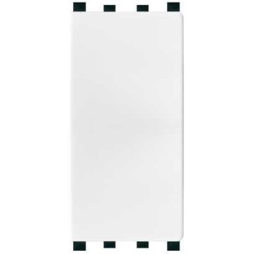 Pulsante 10A 250V Bianco compatibile Vimar Plana