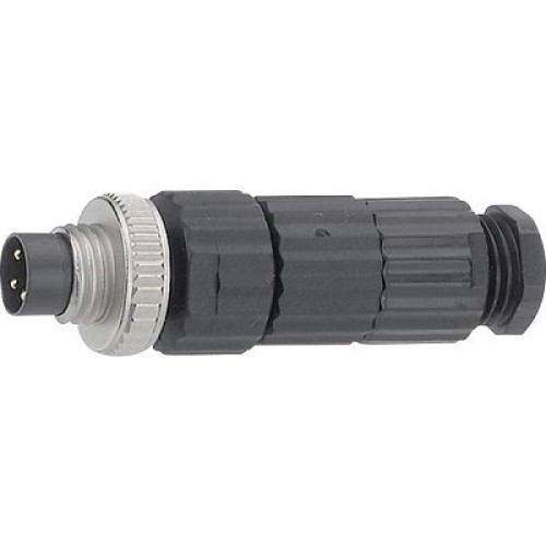 Hirschmann connettore per cavo Nero ELST 3008 V Modello Spina del conduttore 1 pz.