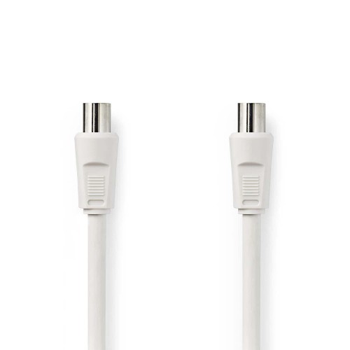 Cavo coassiale 90dB IEC (coassiale) maschio-IEC (coassiale) femmina 1,5m Bianco