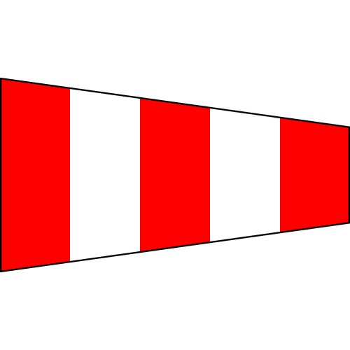 Pennello Segnalazione Nautica "Intelligenza" 340x100x30cm