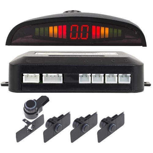 Kit 4 sensori di parcheggio con display