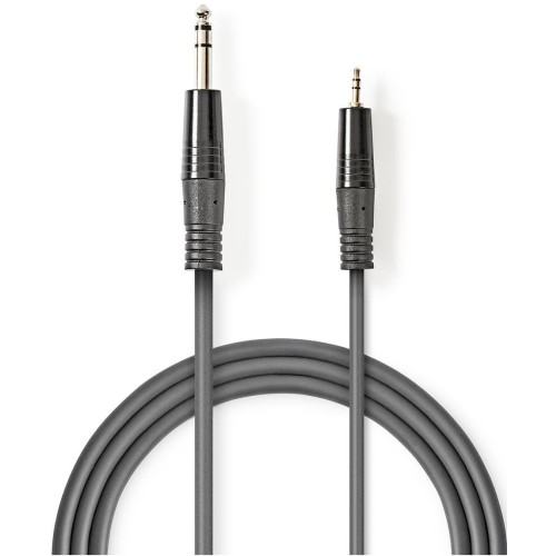 Cavo audio stereo 6,35 mm  - 3,5 mm maschio 1.5m