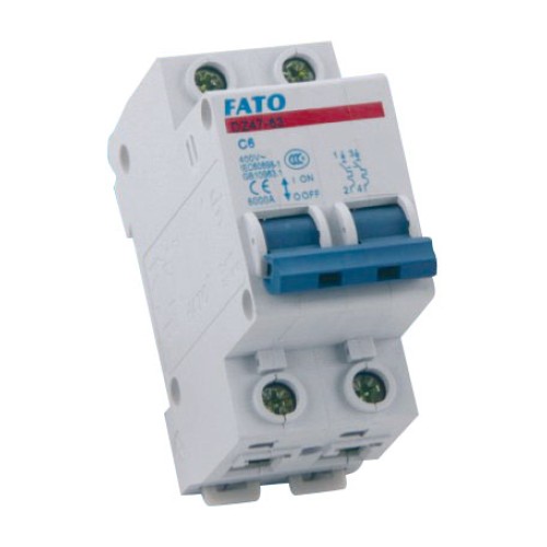 Interruttore magnetotermico 2P - C6