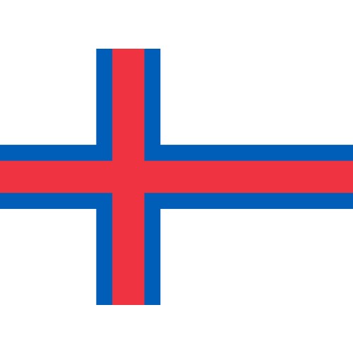 Bandiera Nazionale Isole Faroe 135x80cm
