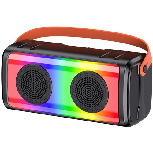 Cassa acustica ricaricabile luce LED Bluetooth/SD/USB/AUX 3" 10W KSC-1002