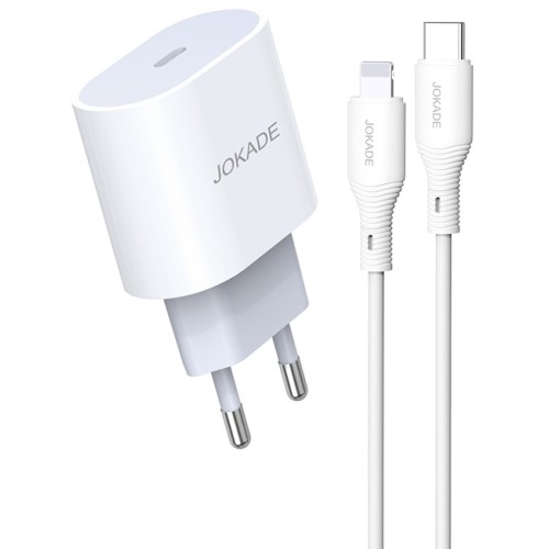 Alimentatore caricabatterie USB type C/Lightning 9V-2A/12V-1.67A PD25W JB010