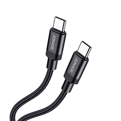 Cavo per ricarica e sincronizzazione type C 1m 5A nero JA034