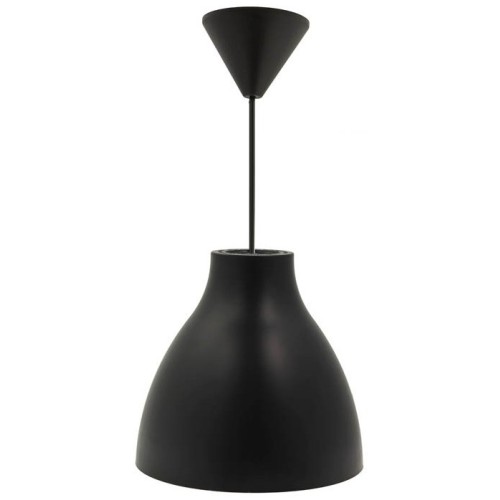 Lampadario da soffitto pendente E27 Φ205x180x650mm nero
