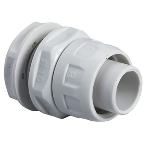Raccordo stagno scatola-guaina IP65 Ø16mm