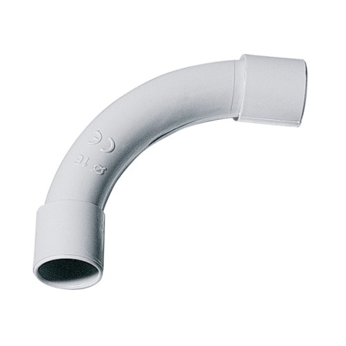 Curva a 90° per tubo rigido IP40 Ø25mm
