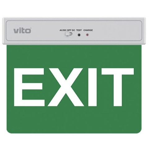 Lampada LED d'emergenza "EXIT" 2W 6500k luce fredda