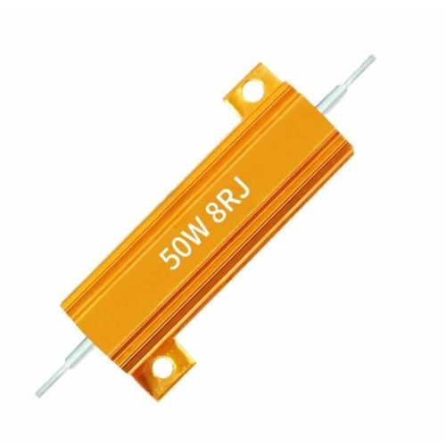Resistenza in alluminio 50W 5% 8RJ RX24