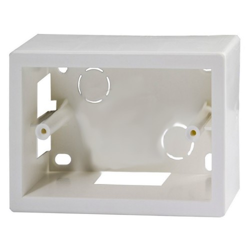 Scatola da parete colore bianco 3 posti
