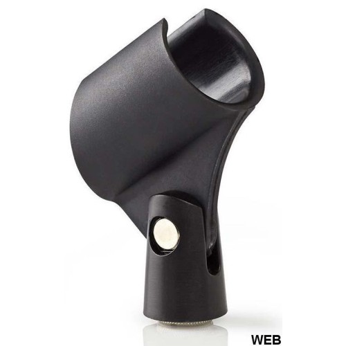 Supporto per microfono universale vite da 5/8″ e 3/8″ nero