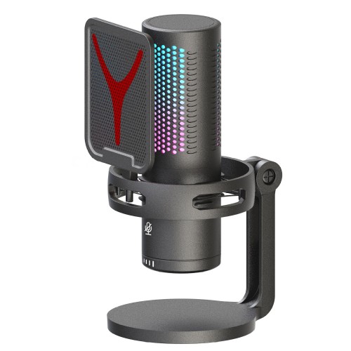 Microfono per streaming da gioco RGB USB/Type C GM7