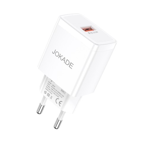 Caricabatterie e sincronizzazione USB 5V 3A bianco JB097