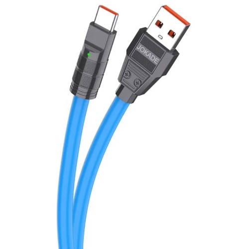 Cavo per ricarica USB Type-C azzurro JA026