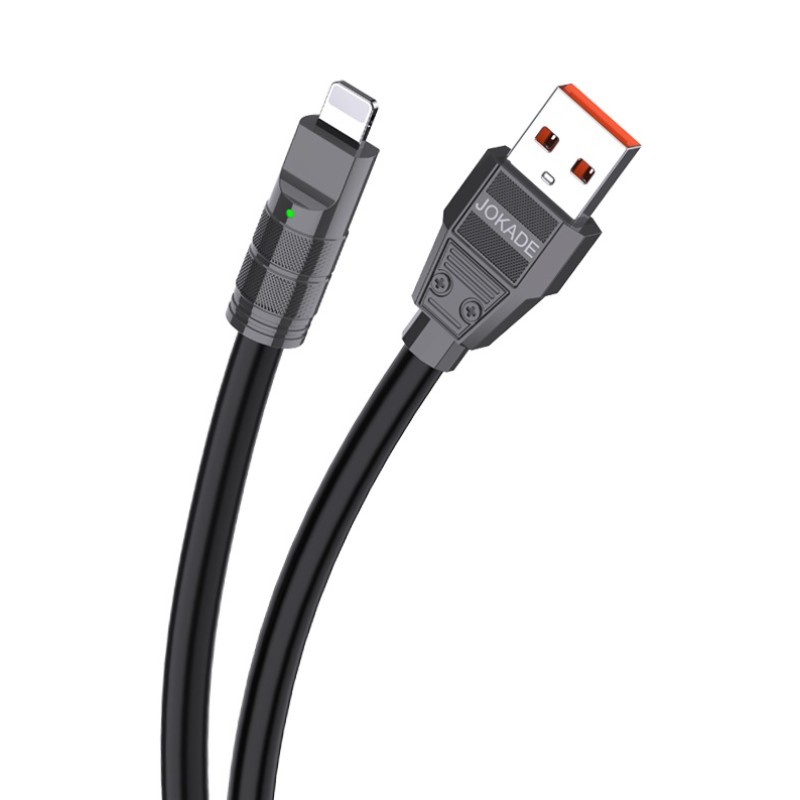 Cavo per ricarica USB lightning nero JA026