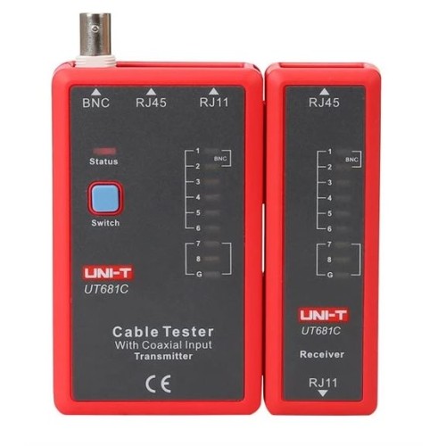 Tester per cavi UNI-T UT681C (RJ45, RJ11, BNC)