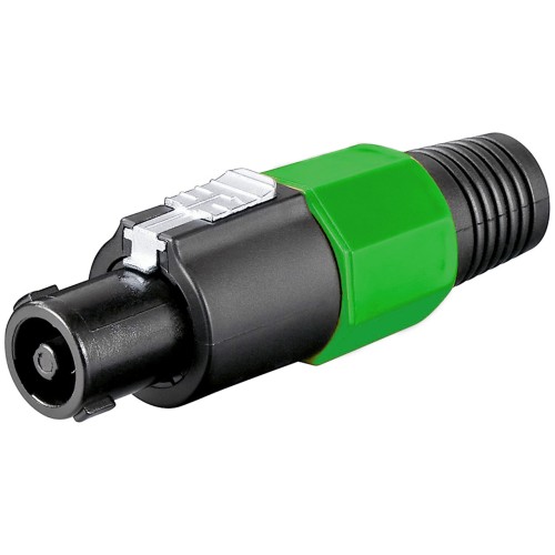 Connettore speakon 4 poli verde