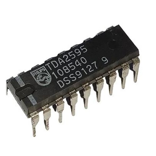 TDA2595 Circuito Integrato per Oscillatore e Controllo Orizzontale TV Philips