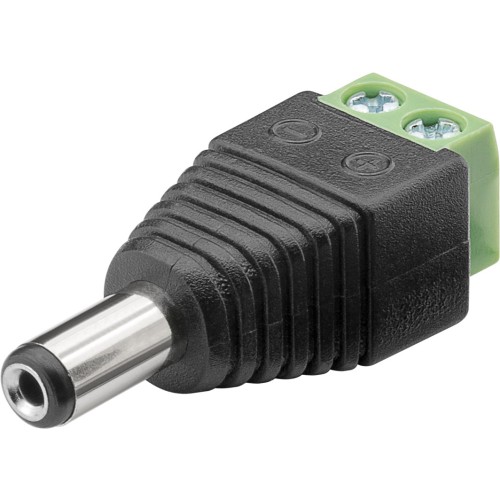 Adattatore di alimentazione spina DC 5,5 X 2,1 mm con morsetti a vite