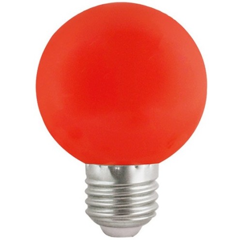Lampadina LED E27 luce rossa 3W 180lm