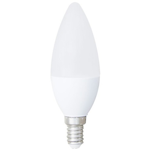 Lampadina LED C38 9W E14 828lm luce fredda 6400k