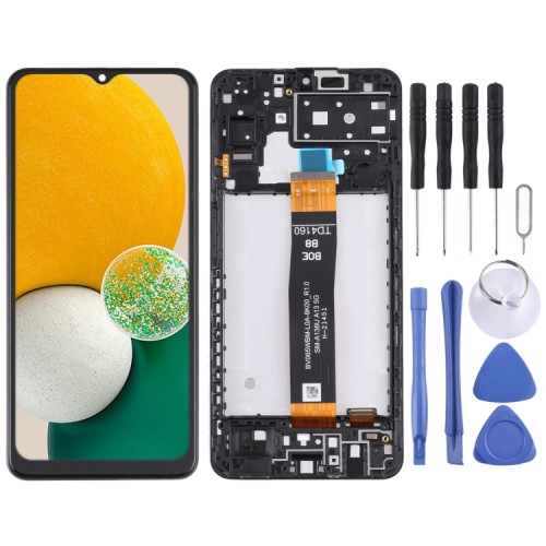 Schermo LCD originale per Samsung Galaxy A13 5G SM-A136U con digitalizzatore e cornice