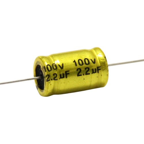 Condensatore elettrolitico radiale 2.2µF 100V 105°C