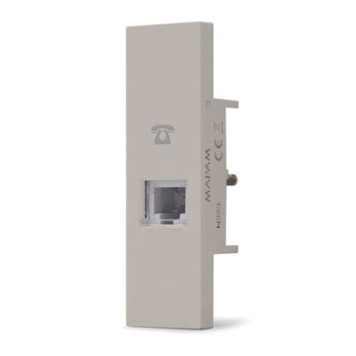 Presa telefono RJ11 sabbia linea ZEN