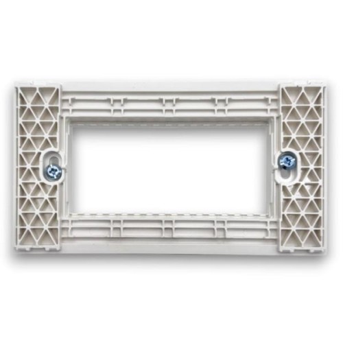 Supporto bianco 4 posti linea Zen