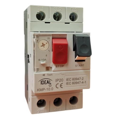 Salvamotore KMP 6-10A per motori trifase