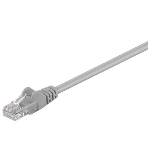 Cavo di rete CAT 5e RJ45 U/UTP 25cm grigio