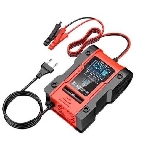 Caricabatterie intelligente 12V-24V 6A-3A
