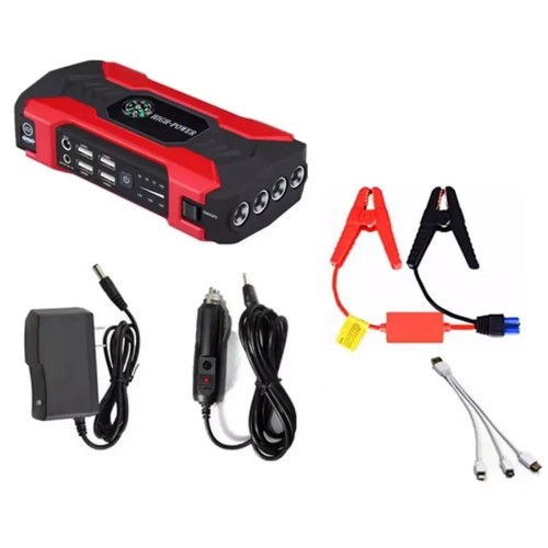Avviatore d'emergenza multifunzione per auto 15000mAh