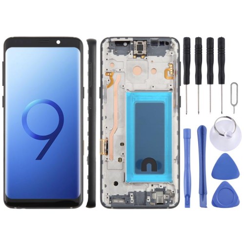 Schermo TFT LCD per Samsung Galaxy S9 SM-G960F 5,7" con digitalizzatore e cornice – Nero